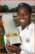 Captain Mark Alleyne with the NatWest Trophy