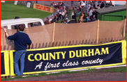 The inaugural first class match, Durham