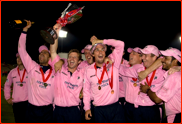 Middlesex celebrate winning the 2008 Twenty20 final
