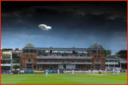 Lonely as a cloud...Lord's, London.