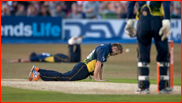 Scott Styris (and Tim Southee) down, T20 match v Sussex