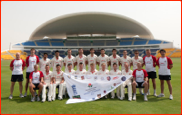 County Champions and pennant, Abu Dhabi, 2012