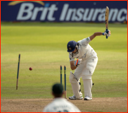 Amjad Khan bowled by Andy Carter, 2012