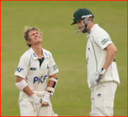 James Taylor feels the pain with Adam Voges, 2012