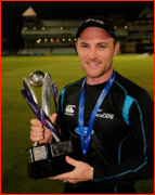 Captain Brendon McCullum after the ODI win in England