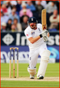 Jonny Bairstow bats during the 4th Ashes Test, 2013