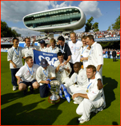 After the 2003 C&G Final v Worcestershire at Lord's