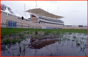 Waterlogged Rose Bowl as the opening match is abandoned