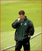 Director of Cricket, Steve Rhodes, deep in thought