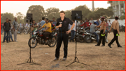 In dispute: Sky TV's Michael Atherton reports from the Nagpur car park