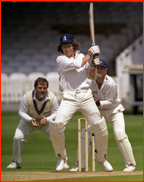 Paul Smith batting against Middlesex