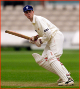 England Under 19 batsman Alec Swann in action