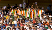India supporters, Trent Bridge, England.