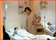 Imran Khan, Shaukat Khanum Memorial Cancer Hospital, Lahore.