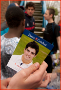 Autograph hunters wait for Alastair Cook