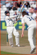 Dion Nash, Adam Parore and Stephen Fleming celebrate.